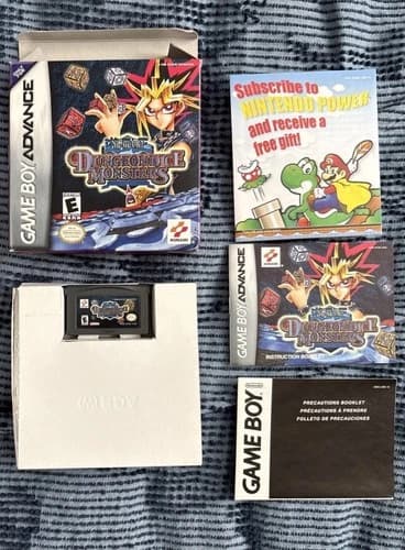 Yu-Gi-Oh Dungeon Dice Monsters Game Boy Advance - CIB - Authentic - TESTED