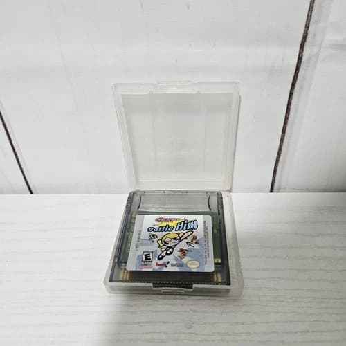 The Powerpuff Girls Battle Him - Nintendo Game Boy Color Authentic Gameboy GBC