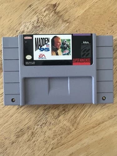Madden NFL 95 (Super Nintendo Entertainment System, 1994)