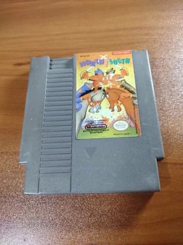 North and South Nintendo NES 1990 Authentic Tested Works Great