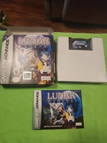 Lunar Legend (Nintendo Game Boy Advance, 2002) - Complete In Box CIB