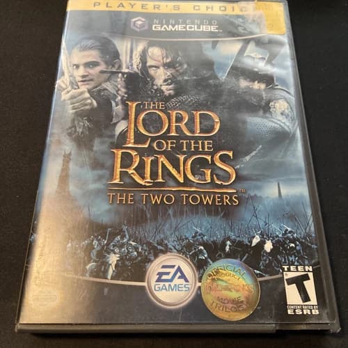 Lord of the Rings: The Two Towers Player's Choice (Nintendo GameCube, 2004) CIB