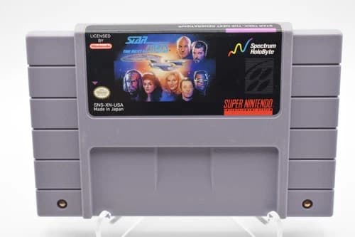 Star Trek The Next Generation SNES Tested & Working Authentic Cartridge Only