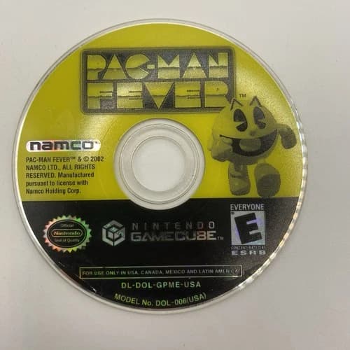 Pac-Man Fever GameCube Loose Disc Only Tested Working