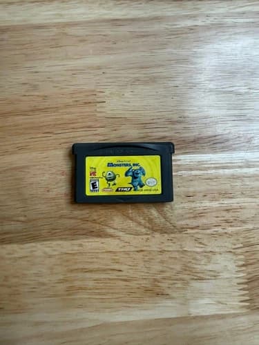 Monsters, Inc. Nintendo Game Boy Advance Video Game Disney Pixar GBA