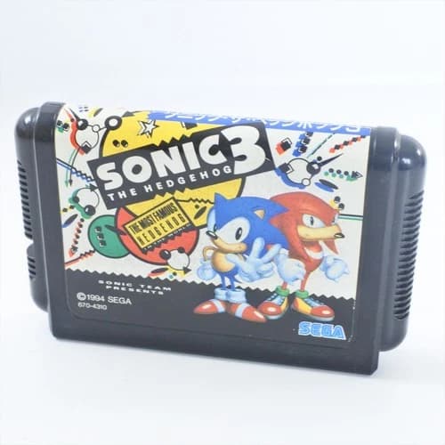 Mega Drive SONIC THE HEDGEHOG 3 Cartridge Only Sega 2471 mdc