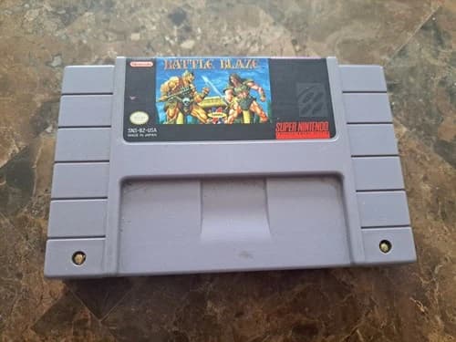 Battle Blaze Super Nintendo SNES Authentic Free Fast Shipping