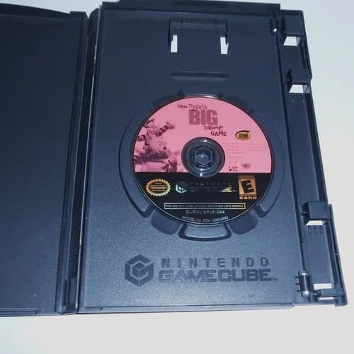 NINTENDO GAMECUBE PIGLET'S BIG GAME DISNEY 2003 TESTED