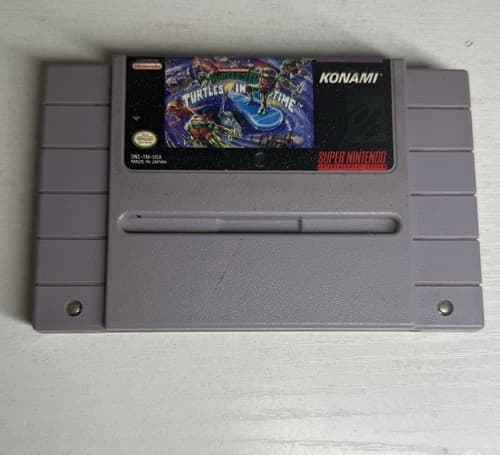 Teenage Mutant Ninja Turtles IV: Turtles in Time (Super Nintendo, SNES, 1992)