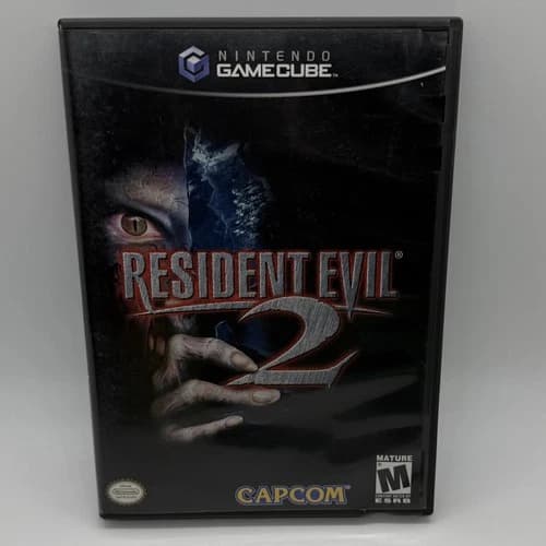 Resident Evil 2 (Nintendo GameCube, 2003) CIB Complete Tested