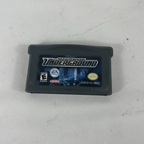 Need for Speed Underground - Nintendo Game Boy Advance GBA - AUTHENTIC TESTED