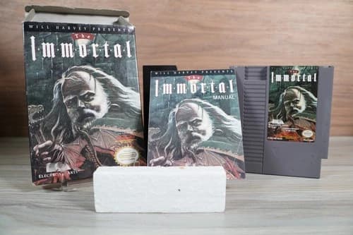 The Immortal (Nintendo NES, 1990) Complete CIB nice!