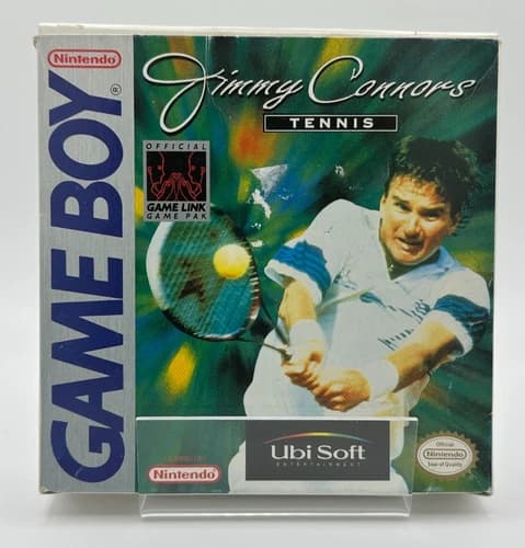 Jimmy Connors Tennis Game Boy - RARE USA NTSC Edition - Complete in Box (CIB)