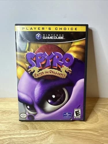 Spyro: Enter the Dragonfly (Nintendo GameCube) Tested & Working CIB