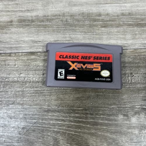 Xevious Classic NES Series - Nintendo GameBoy Advance Tested Authentic