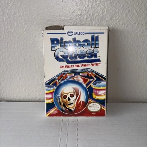 Nintendo NES Game Pinball Quest CIB Complete In Box