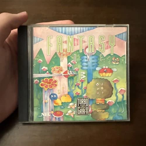 Fantasy Zone (TurboGrafx 16 TG16) Complete CIB - Tested - Authentic