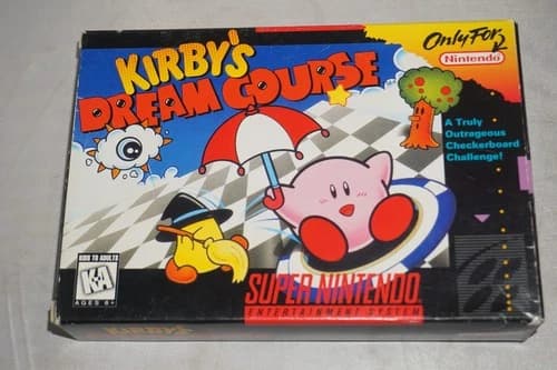 Kirby's Dream Course (Super Nintendo SNES) Complete in Box CIB
