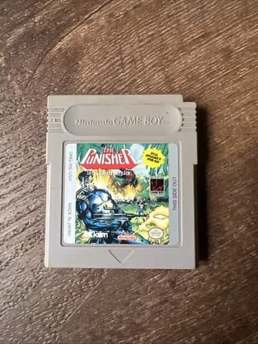 The Punisher The Ultimate Payback (Nintendo GameBoy, 1990) Tested