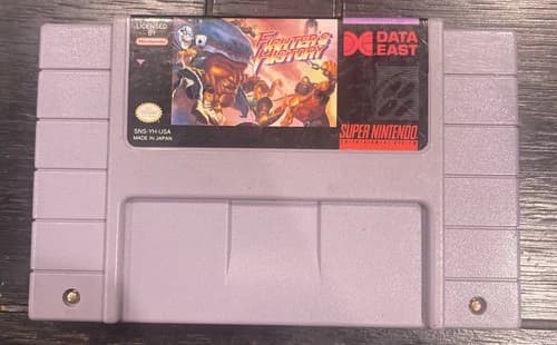 Fighter's History - Super Nintendo (SNES) - USED
