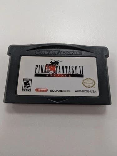 Final Fantasy VI Advance (Nintendo Game Boy Advance, 2007) tested