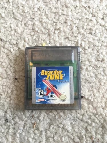 BOARDER ZONE: FREERIDE NINTENDO GAMEBOY COLOR GBC GAME only Cartridge