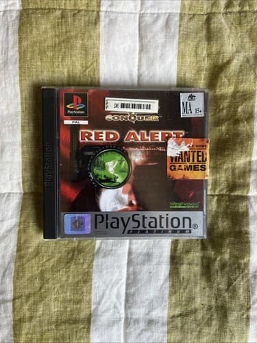 Command And Conquer Red Alert PS1 PlayStation 1 Complete With Manual