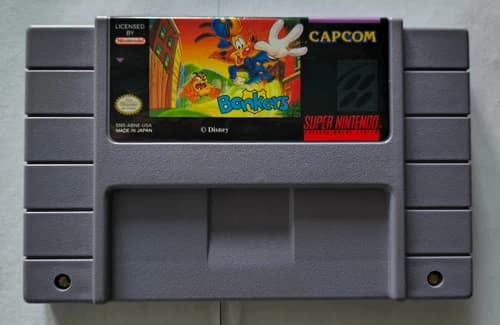 Disney's Bonkers for SNES (Super Nintendo Entertainment System, 1994) - Tested