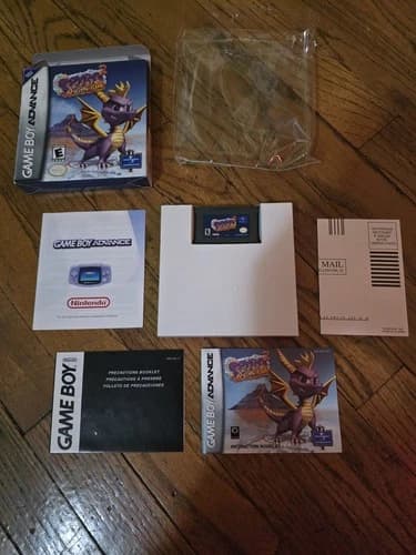 Spyro 2 Season of Flame (Nintendo Game Boy Advance) Complete