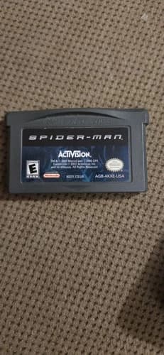 Spider-Man Game Boy Advance! Cleaned, Tested, Working!
