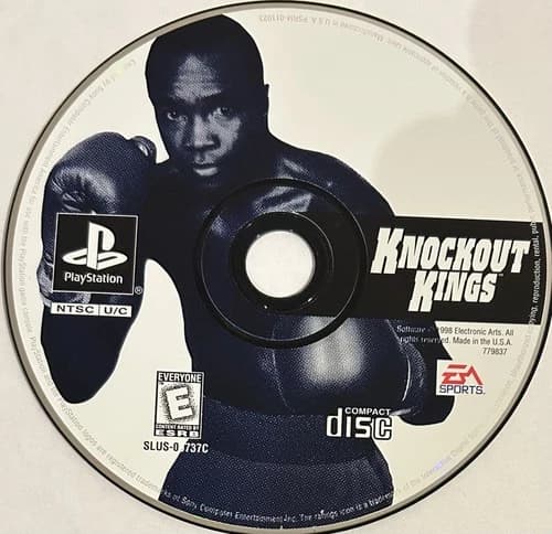 Knockout Kings (Sony PlayStation 1, PS1) DISC ONLY | NO TRACKING | M1762