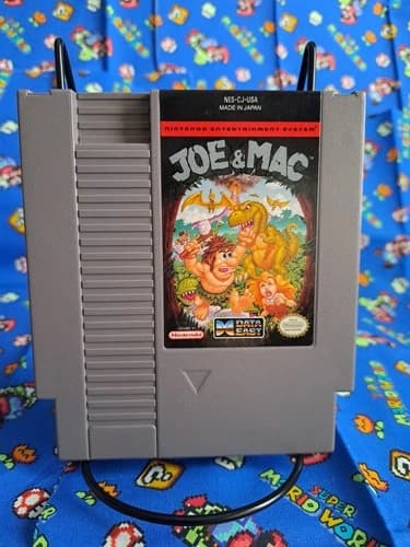 JOE & MAC NES Game Cartridge Only Nintendo Entertainment System