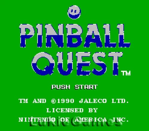 Pinball Quest - NES Nintendo Game
