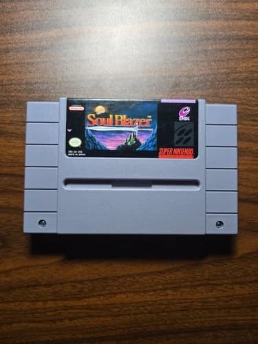 Soul Blazer (SNES, 1992) - Tested, Cartridge Only
