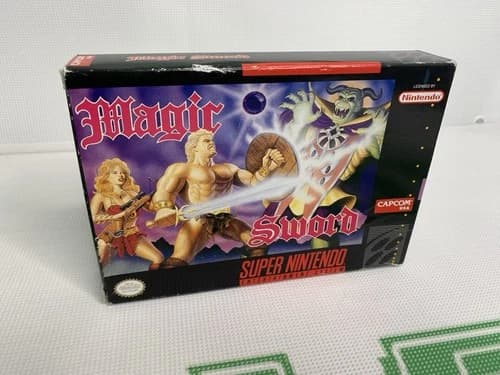 Magic Sword, SNES CIB