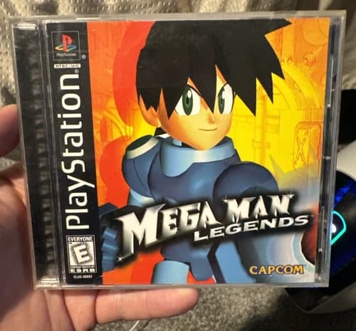 Mega Man Legends - Black Label - CIB w/ REG CARD - Playstation 1 PS1 - FREE S/H