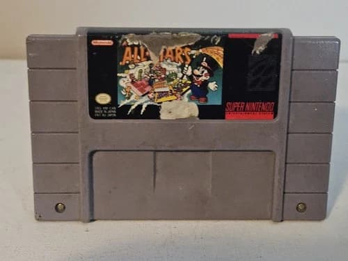 Super Mario World All Stars (Super Nintendo SNES, 1994) Cart Only Authentic