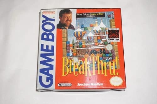 Breakthru (Nintendo Game Boy Game Boy) Complete in Box CIB