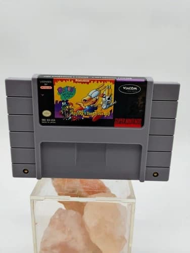 Rocko's Modern Life: Spunky's Dangerous Day (SNES, 1994) - TESTED WORKING