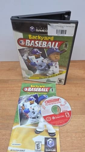 Backyard Baseball Nintendo GameCube