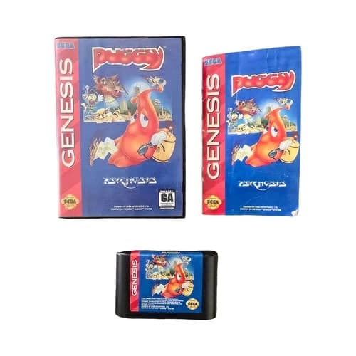 Puggsy (Sega Genesis, 1993) CIB