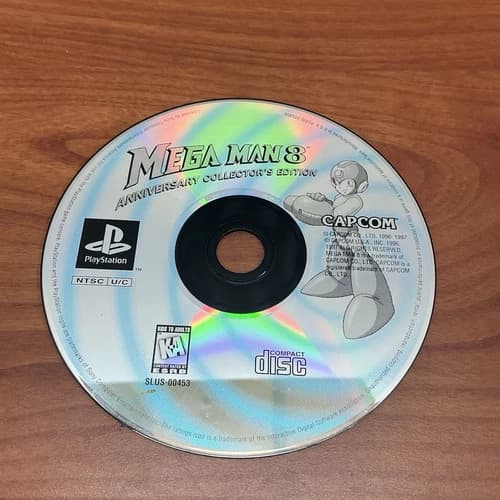 Mega Man 8: Anniversary Edition (PlayStation PS1) Disc Only Tested SHIPS FAST