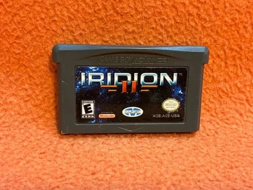 Iridion II 2 Nintendo Game Boy Advance Original Authentic Vintage Tested