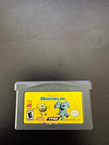 Monsters Inc GAMEBOY Advance-TESTED