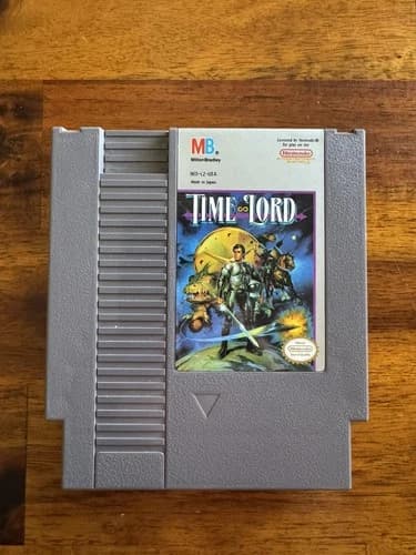 Time Lord Nintendo NES Cleaned/Tested