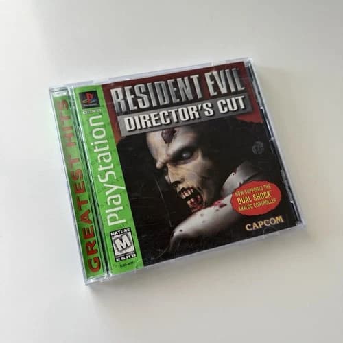 Resident Evil Director's Cut - Complete CIB - Sony Playstation PS1 Capcom Tested