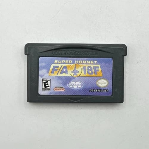 Nintendo Game Boy Advance Super Hornet F/A 18F Tested & Working Majesco 2004