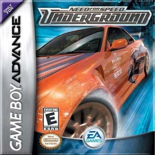 Need For Speed Underground - Game Boy Advance GBA SP