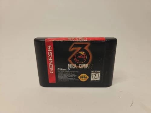 Mortal Kombat 3 (Sega Genesis, 1995) Cartridge Only Tested