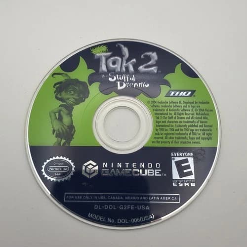 Tak 2 The Staff of Dreams Nintendo GameCube Tested Disc Only Fast Shipping